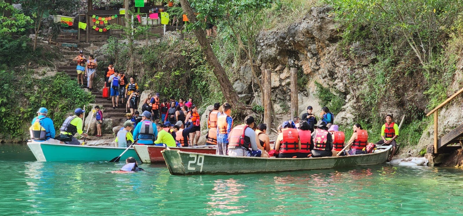 GARANTIZADA SEGURIDAD DE PASEANTES EN CUERPOS DE AGUA Y PARAJES DEL ESTADO: SECTUR