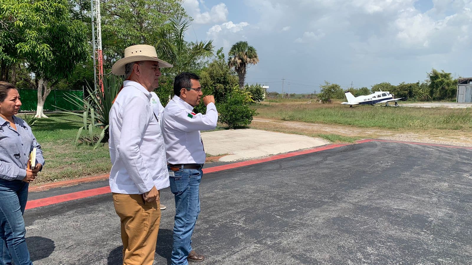 CON APOYO DEL ESTADO AVANZA MODERNIZACIÓN DE AEROPUERTO DE TAMUÍN