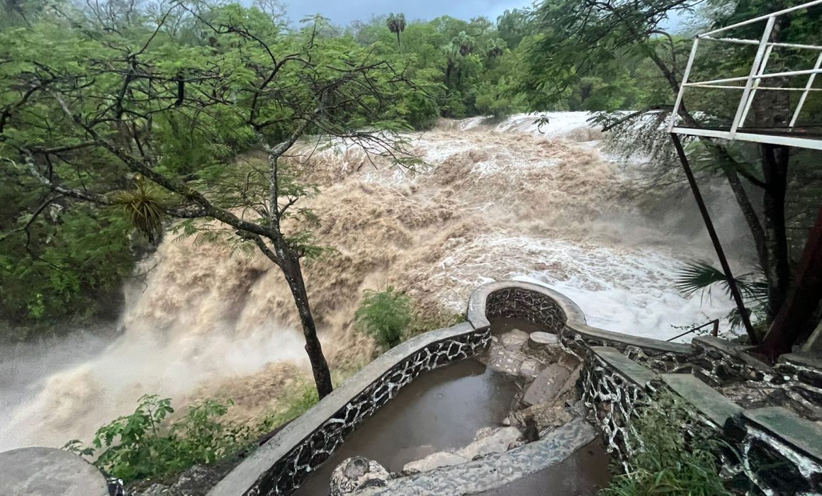 Estado de Sitios Turísticos en la Huasteca Potosina por Depresión Tropical