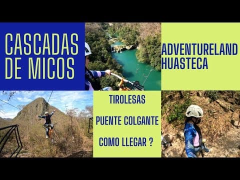 Cascadas De Micos | SkyBike Tirolesas | Huasteca Potosina | ¡Vámonos a Viajar!